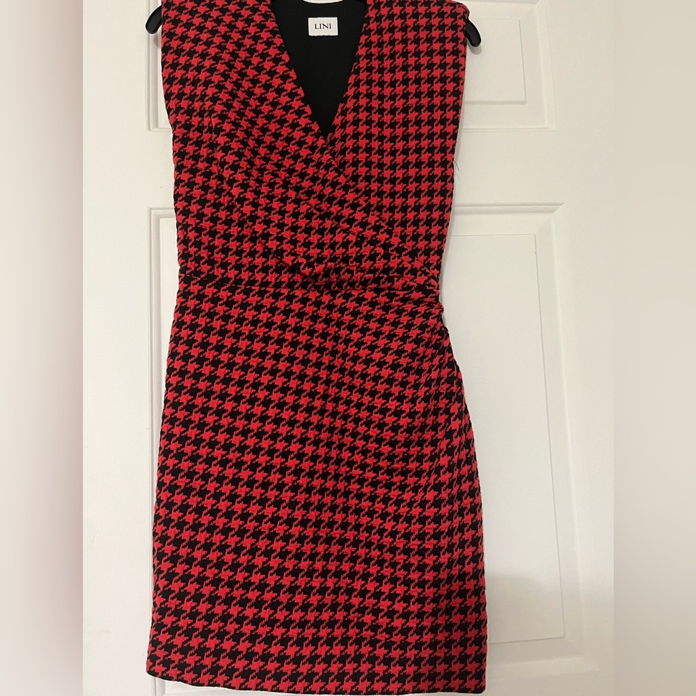 LINI red and black dress